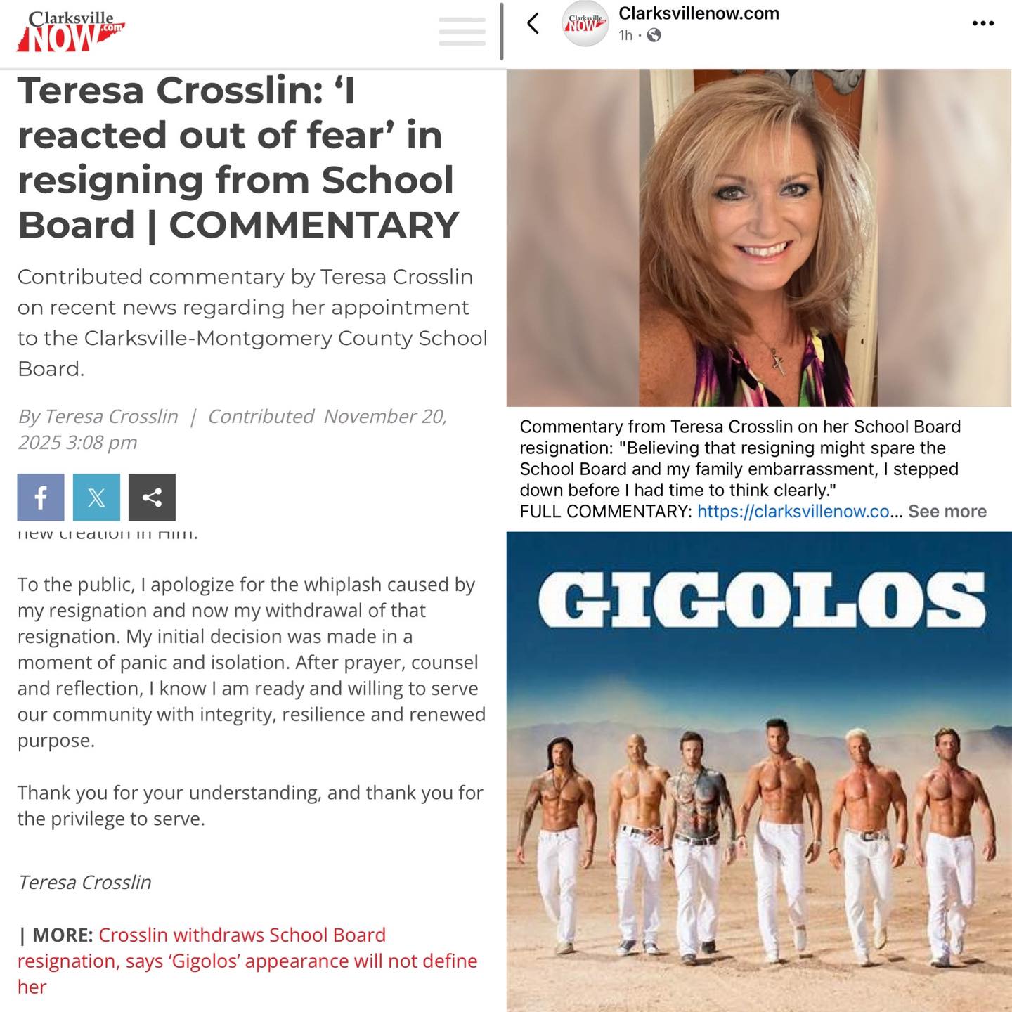 CLARKSVILLE — Republican school... - The Tennessee Holler | Facebook