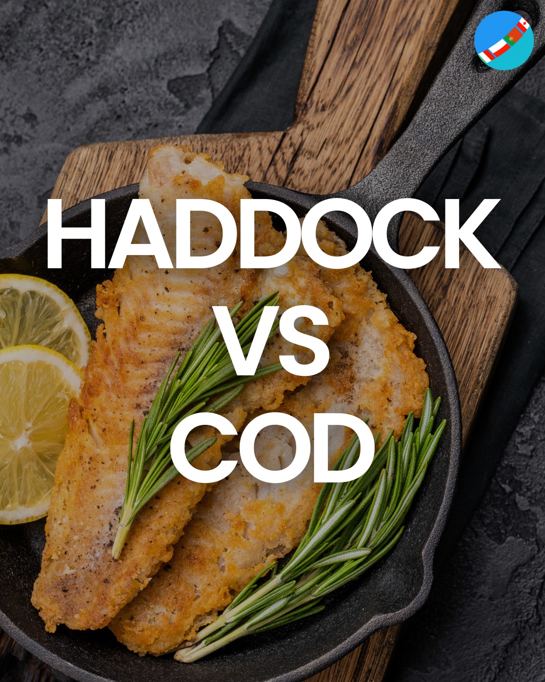 World - light, flaky and healthy haddock fish often compared with cod ...