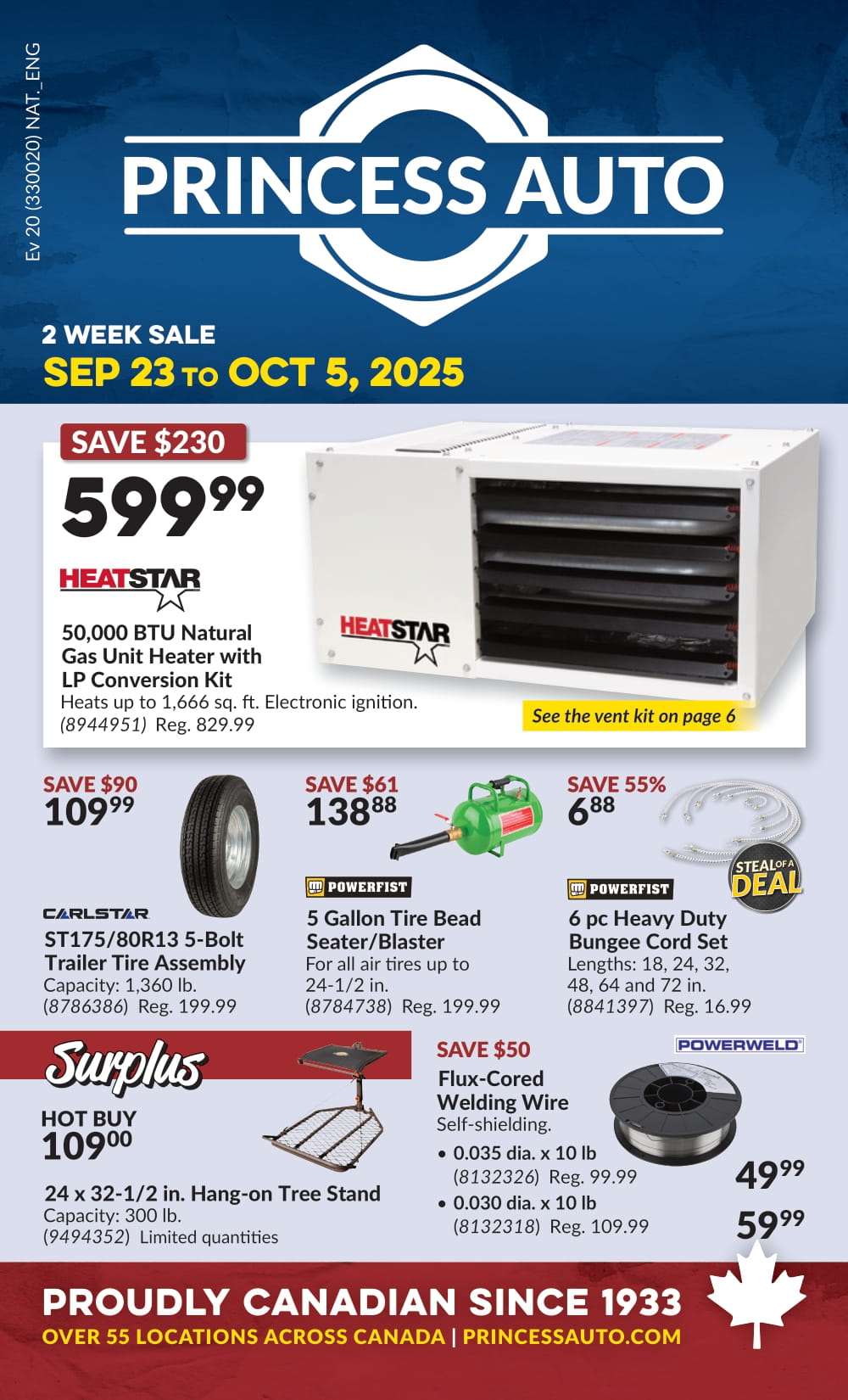 Princess Auto Sale Flyers