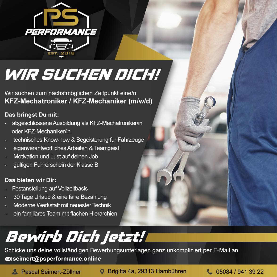 PS... - PS Performance KFZ-Werkstatt u. Fahrzeugveredelung