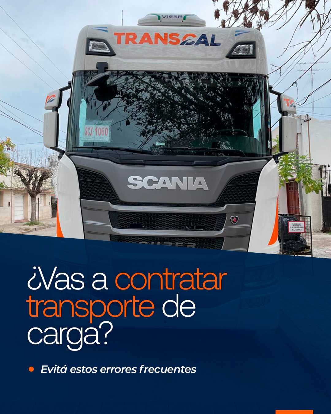 Transcal SRL - Logística Internacional | La Playosa