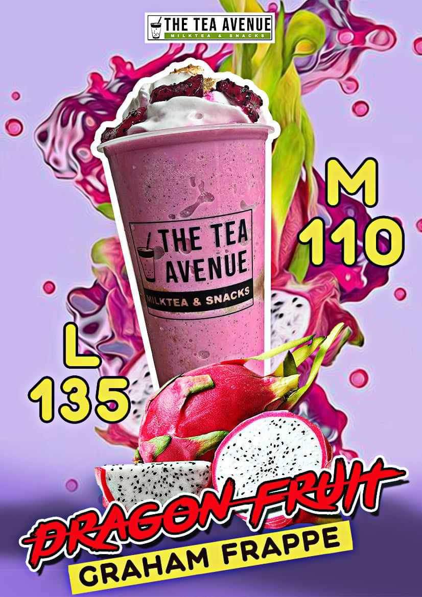 The Tea - Our Fresh Dragon Fruit Graham Frappe is now Available! 🤤 You ...