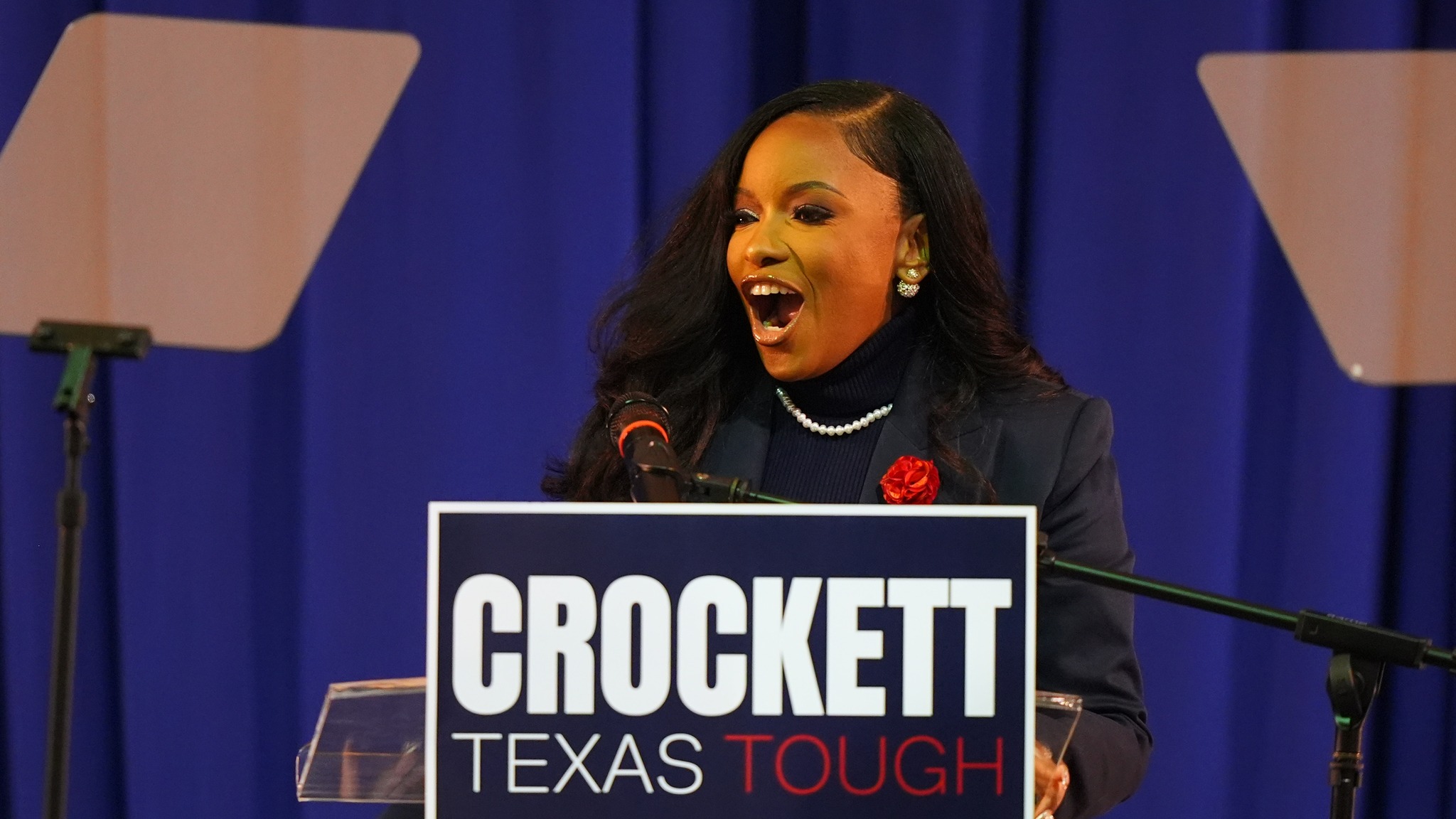The Shade Room - Oop! Jasmine Crockett sends Trump a... | Facebook