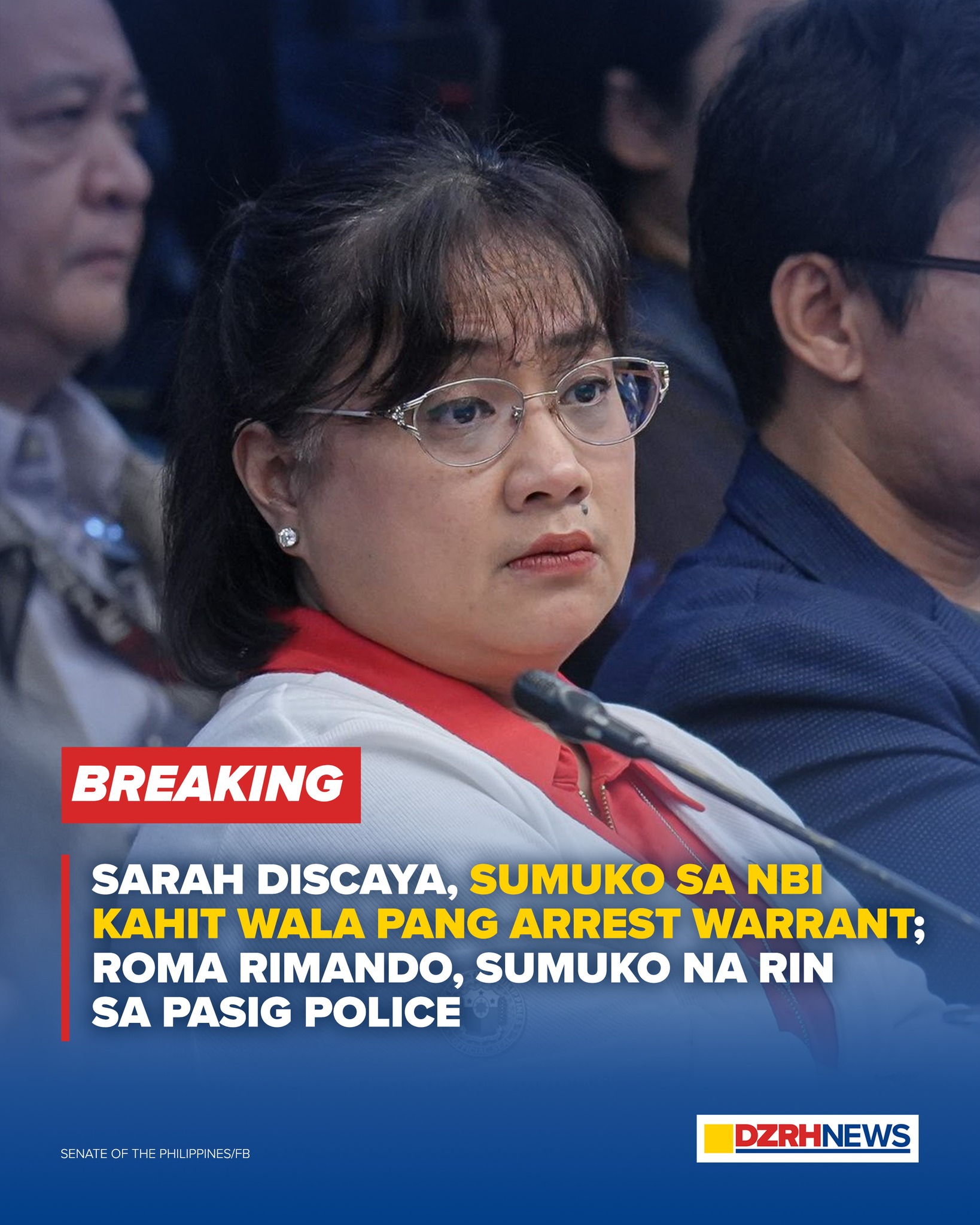 Sumuko na ang kontratistang si... - DZRH News Television | Facebook