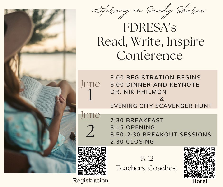 Join us for FDRESA’s Read, Write,... - First District RESA | Facebook