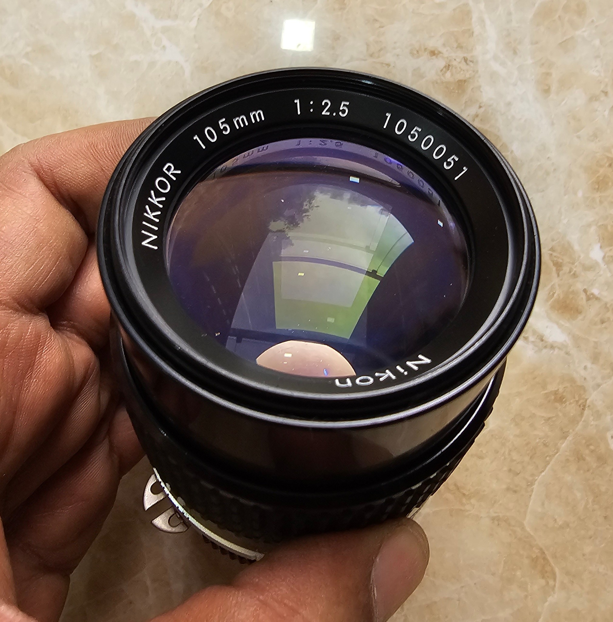Nikon 105mm f2.5 AIS manual portrait lens for sale