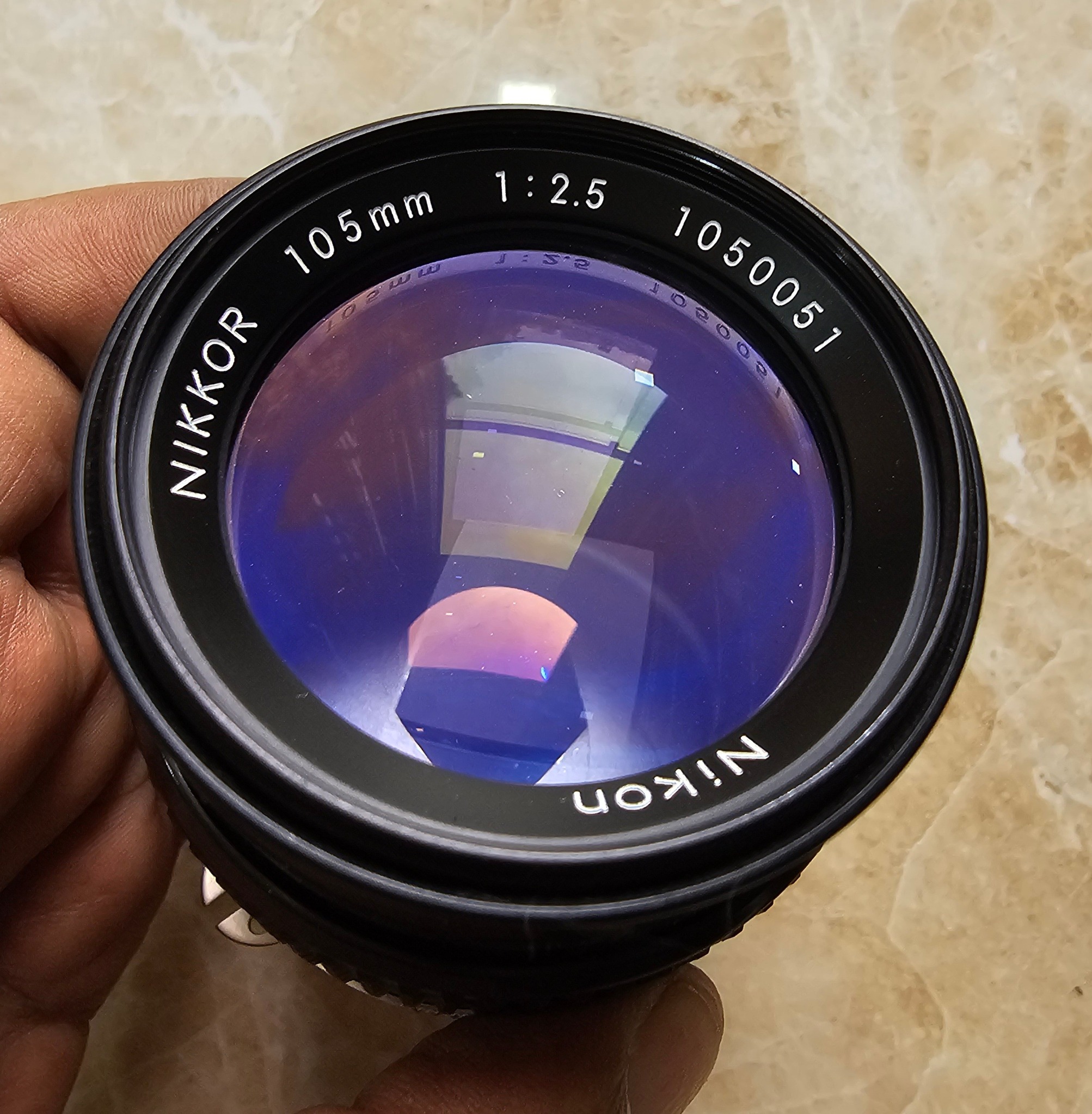 Nikon 105mm f2.5 AIS manual portrait lens for sale