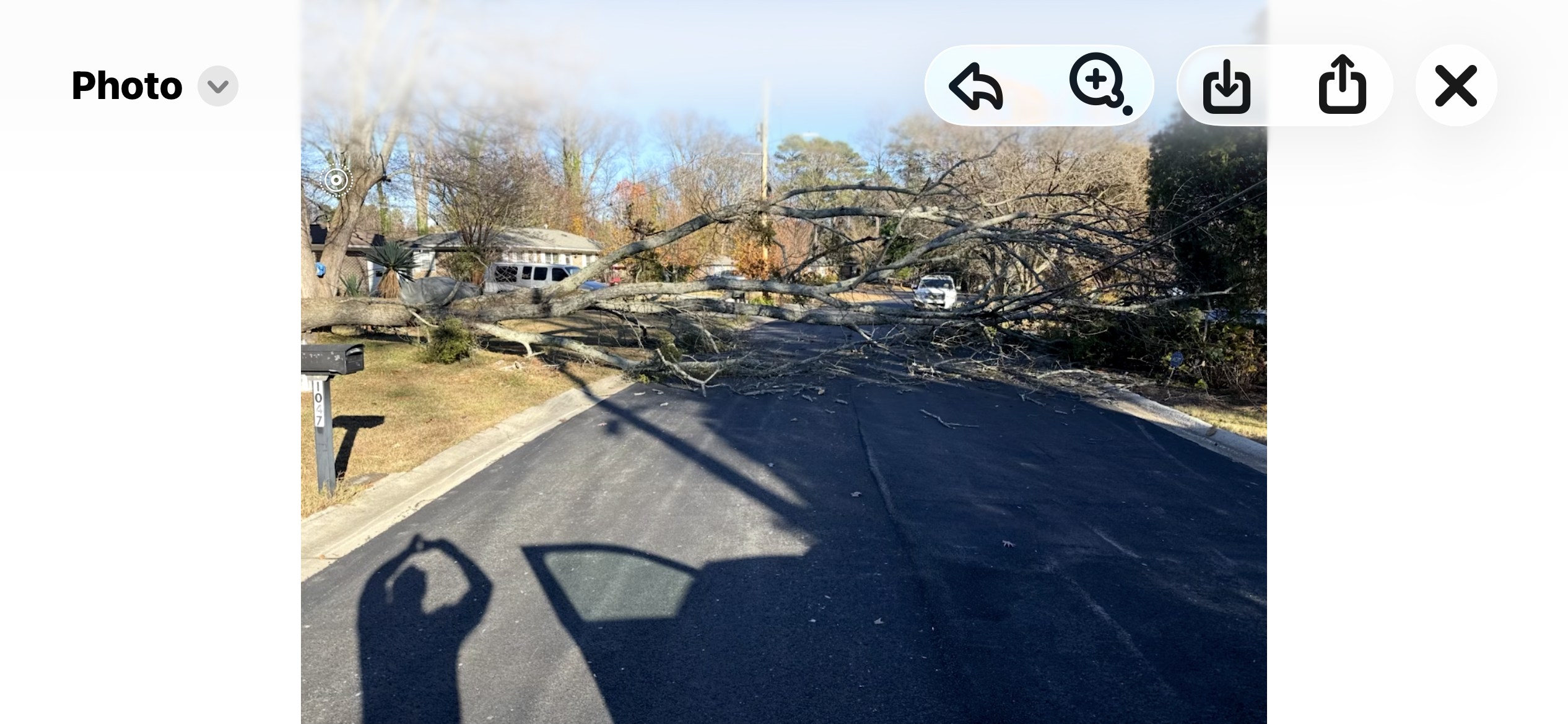 City - NPS outage update- Wind caused tree to fall. Crew facilitating ...