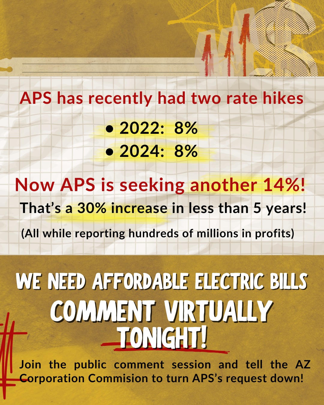 Sierra - ‼️ Arizona Public Service (APS), Arizona's largest utility is ...