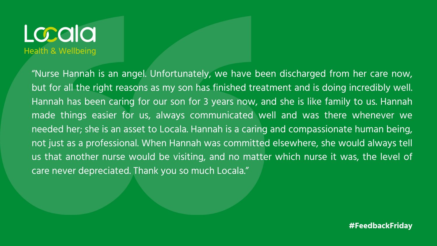 Locala - 🌟 Feedback Friday 🌟 A huge thank you to the amazing Children's ...