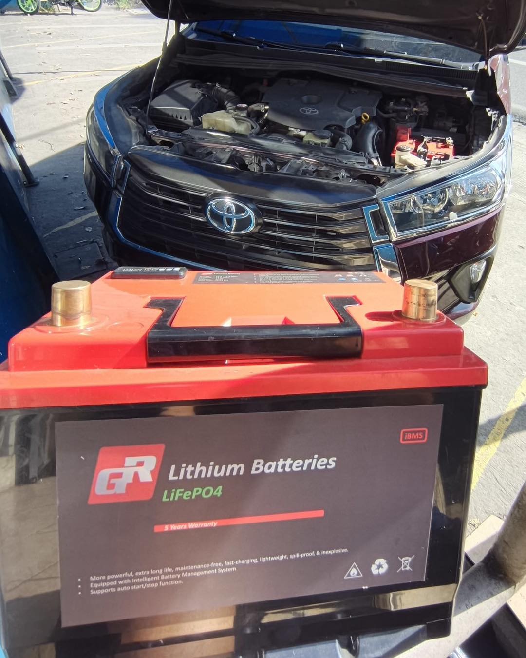 LED - A new member of the RED revolution! GR lithium battery on the ...