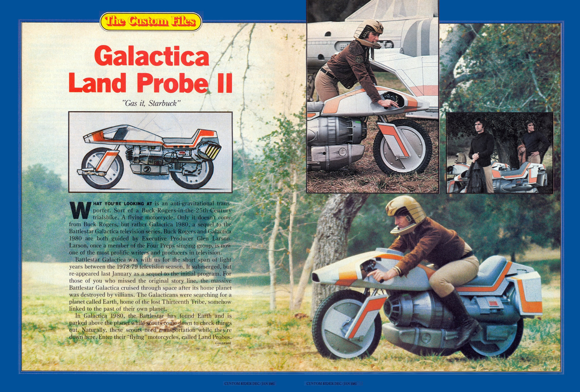 THE FLYING MOTORCYCLES OF... - Battlestar Bulletin Board