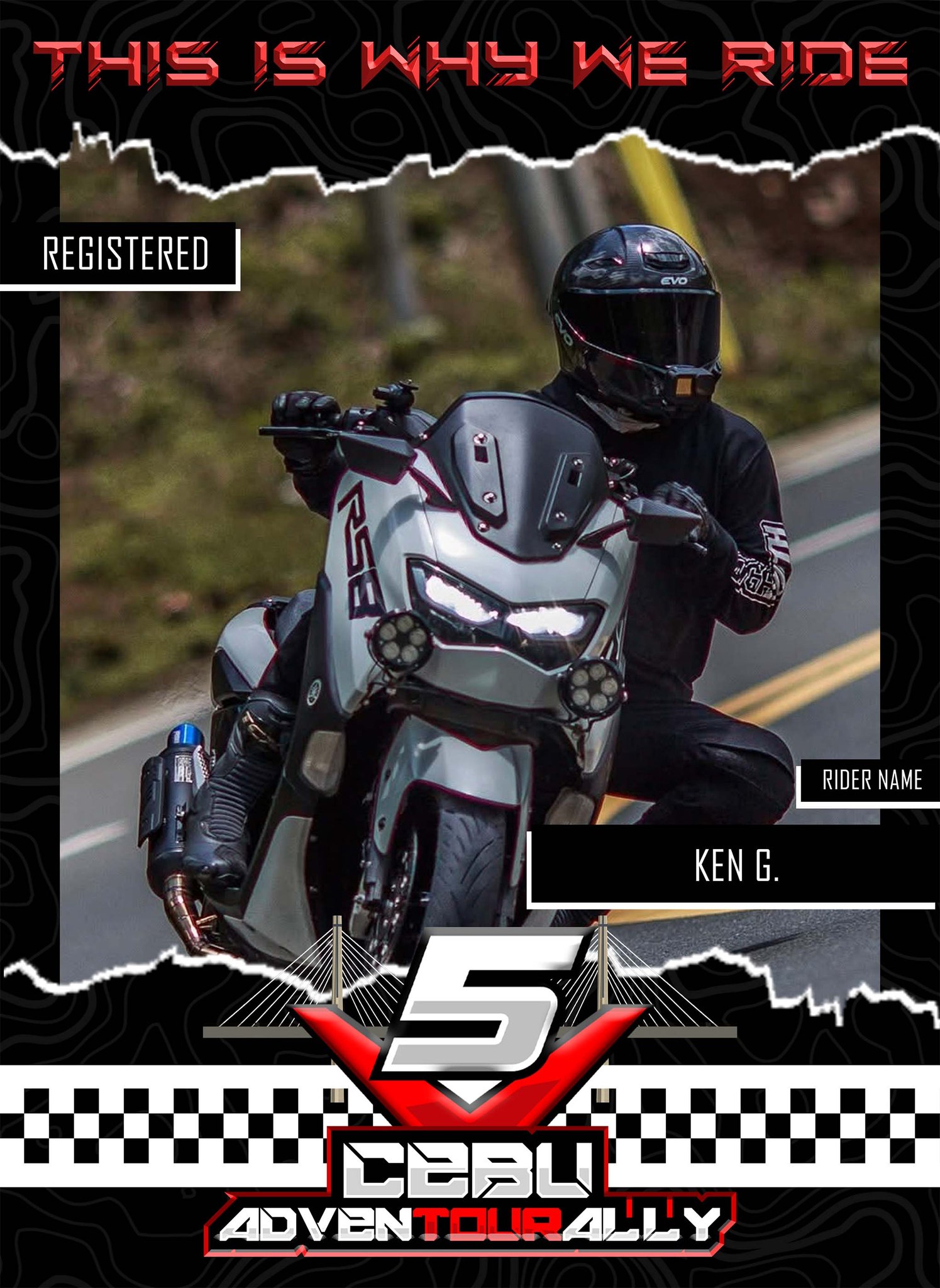 Cebu - Cebu Adventourally V5 #REGISTERED Rider's Kit: Padded jacket ...