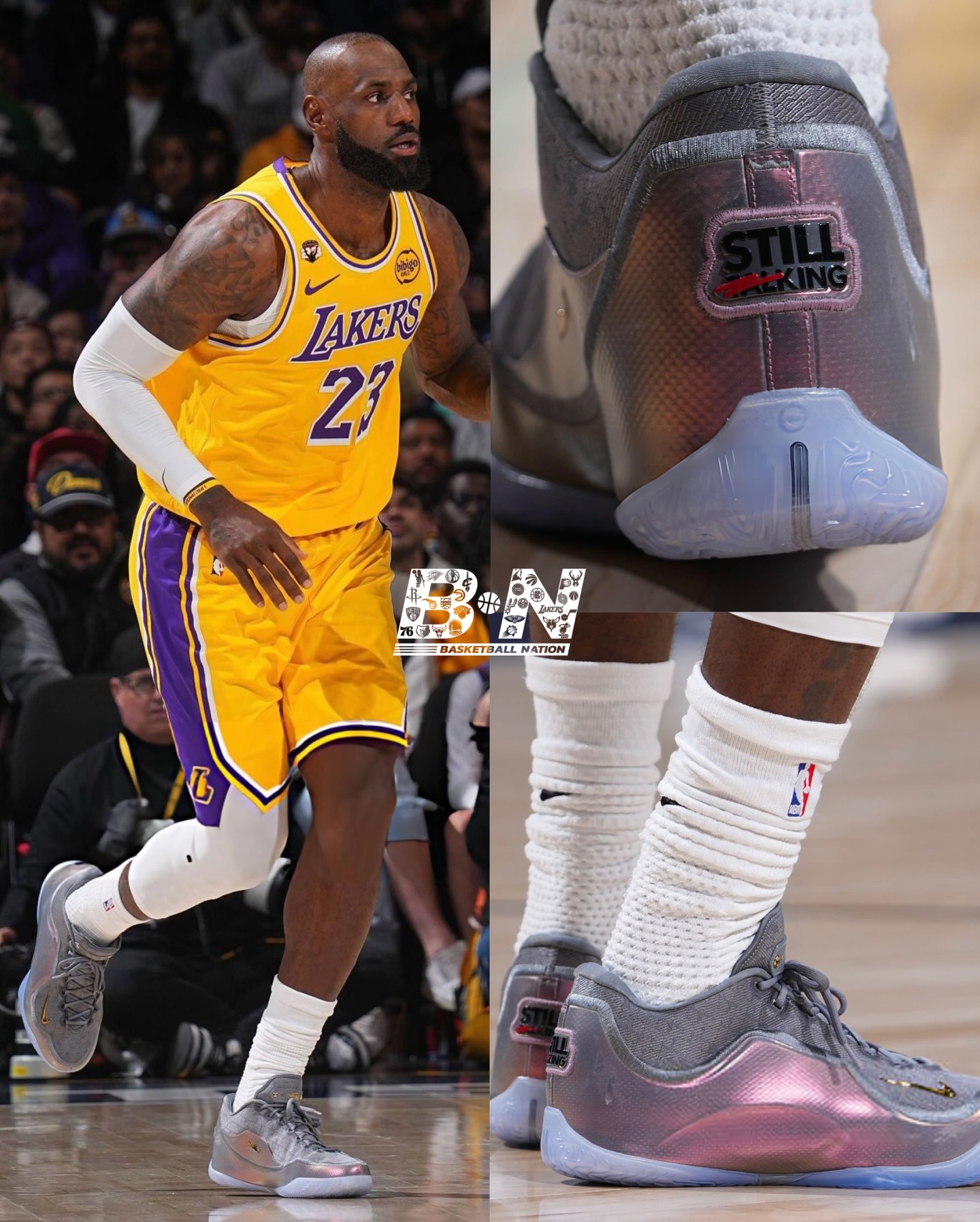 NIKE レブロン23 shut up and drinble EP Official images of the Nike LeBron 23 “Shut up and Dribble” drops
