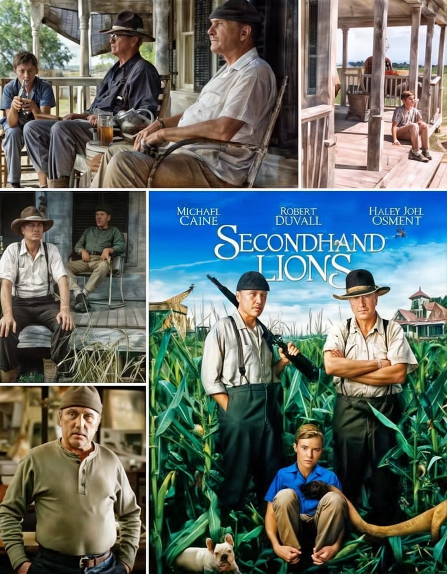 Entertainment - Secondhand Lions (2003) is a heartwarming, witty, and ...