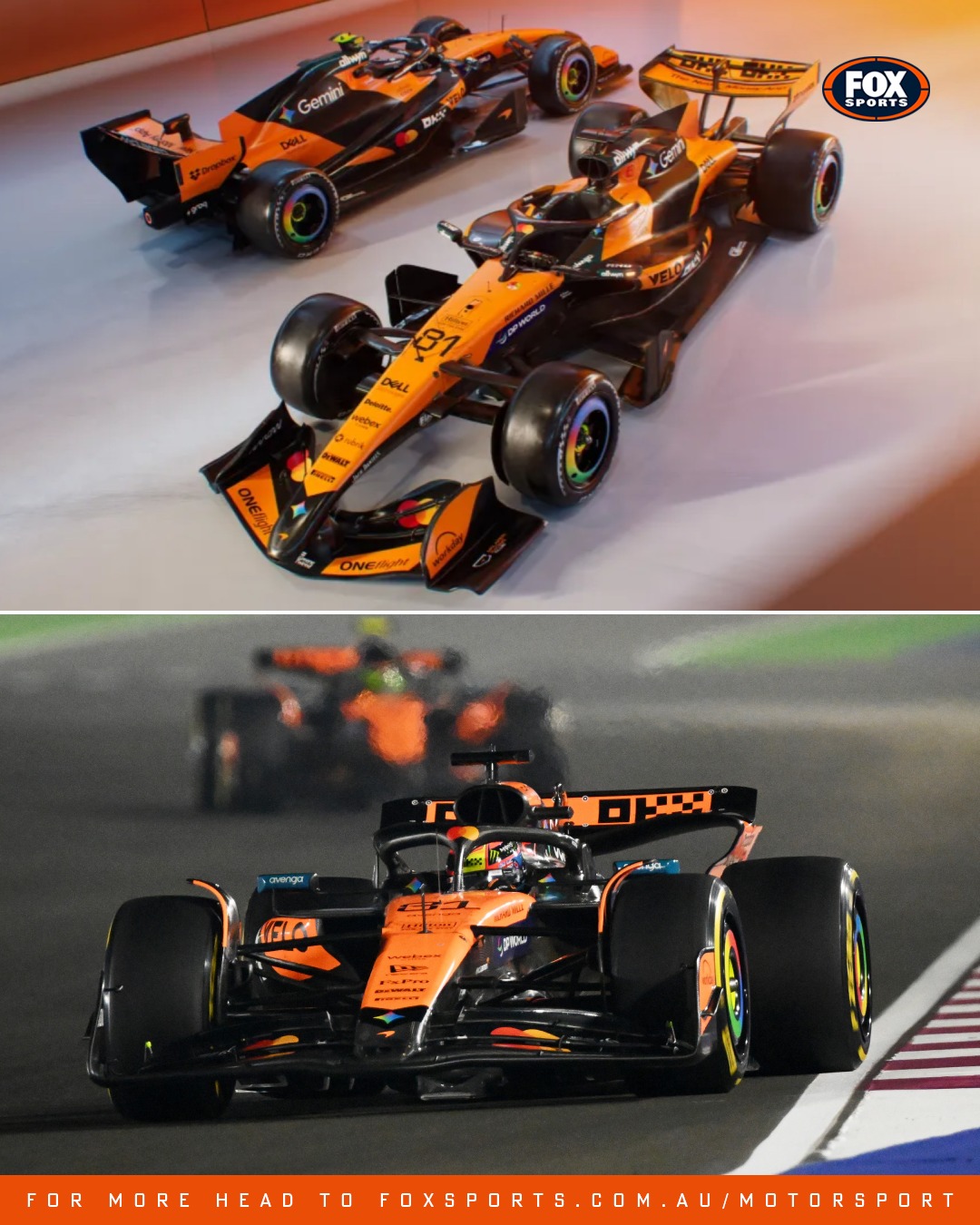 FOX Motorsport - MCLAREN'S 2026 LIVERY 🔥 Spot the... | Facebook