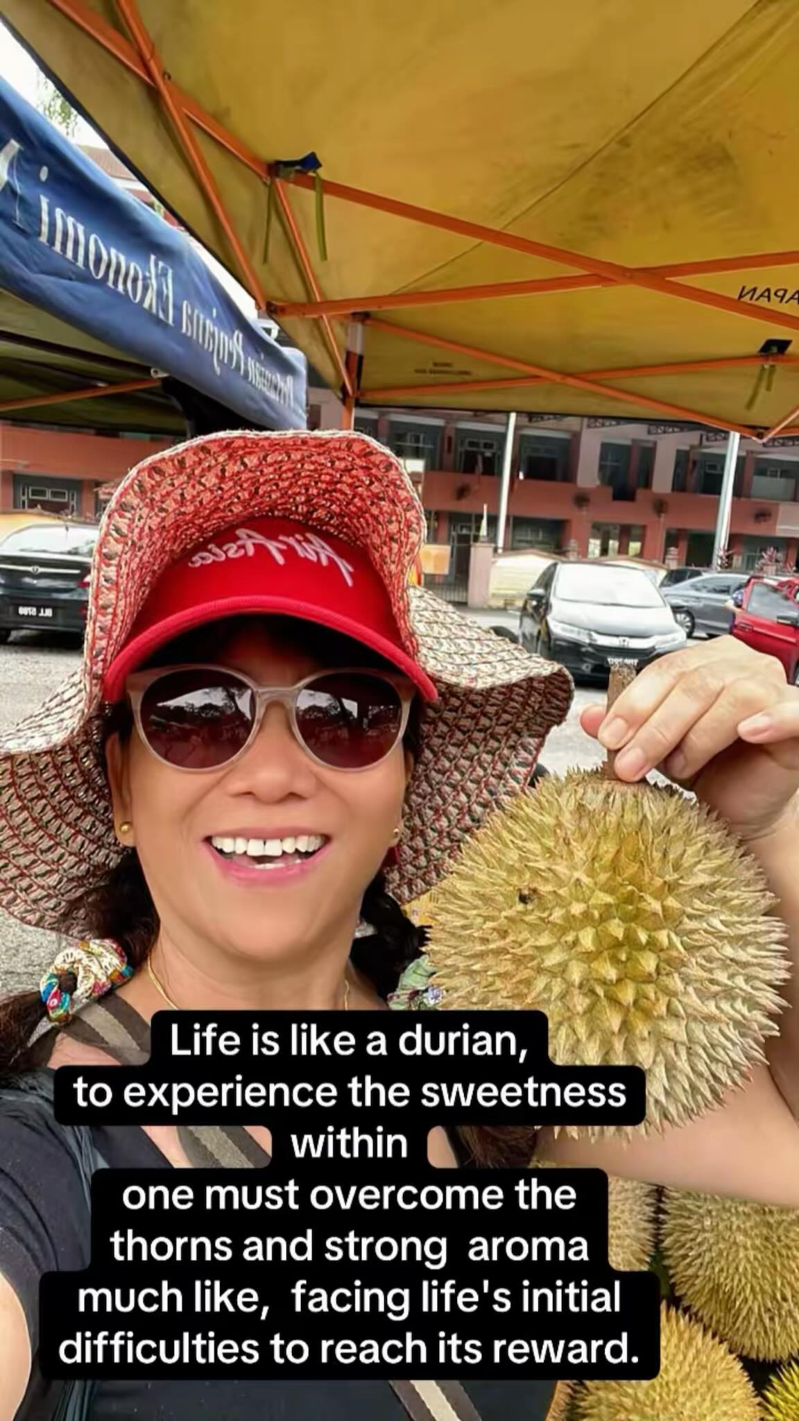 ANLOURD - Life is like a durian, the true value of both the fruit and ...