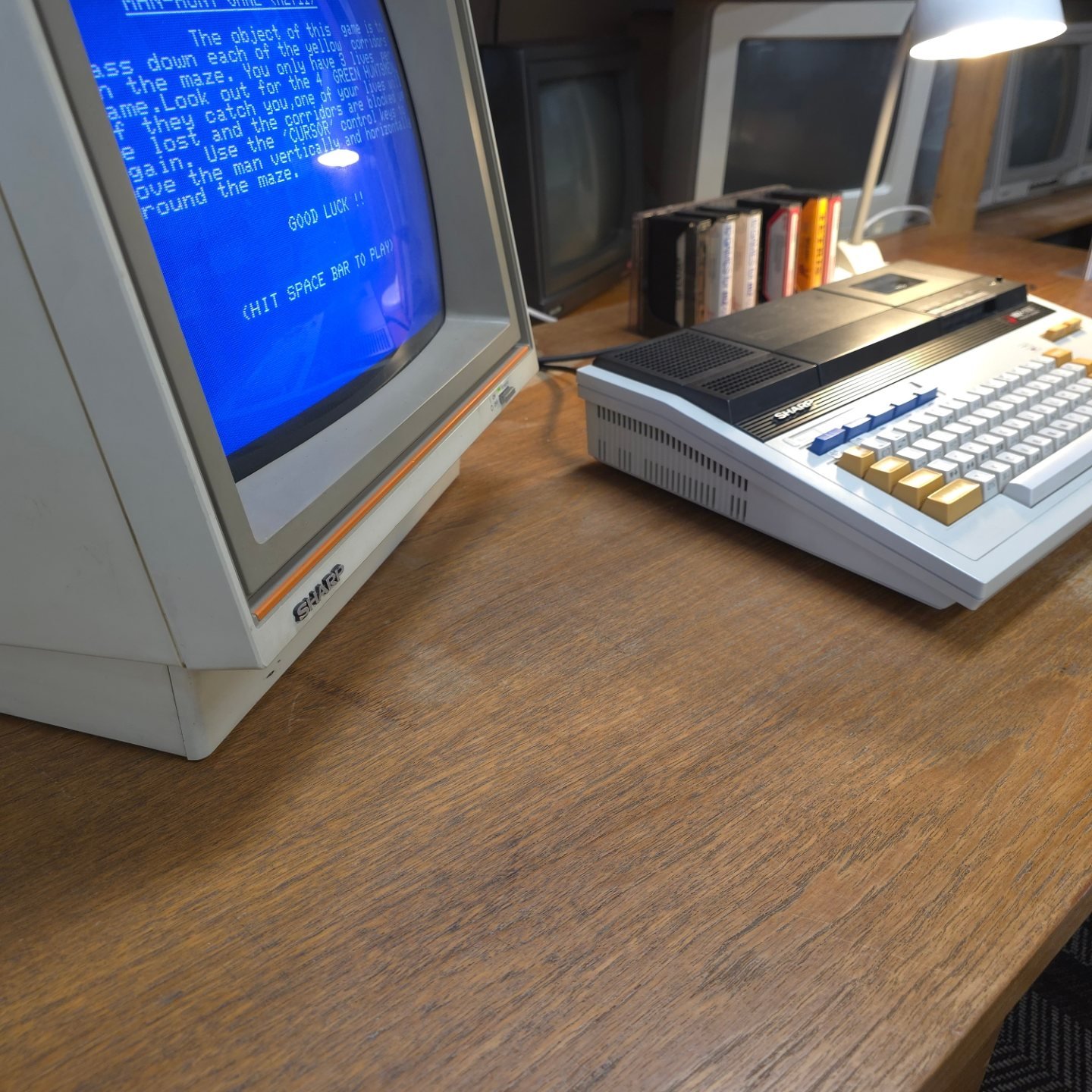 Absolutely loving the details and design of my Sharp MZ-721!