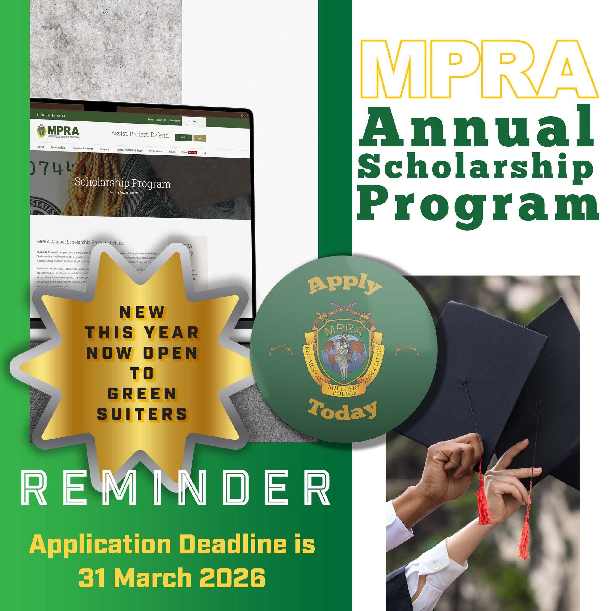MPRAonline.org - https://www.mpraonline.org/scholarship-program/ | Facebook