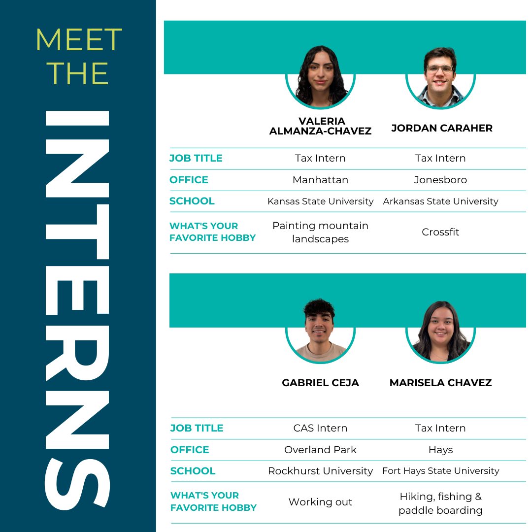 Adams - Our 2025 busy season interns are nothing short of incredible ...