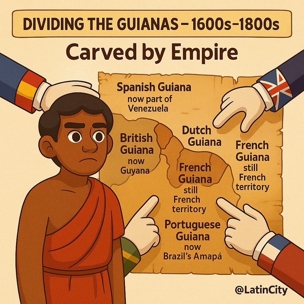 Latin City - 🌎 The Guianas: A Forgotten Corner of the... | Facebook