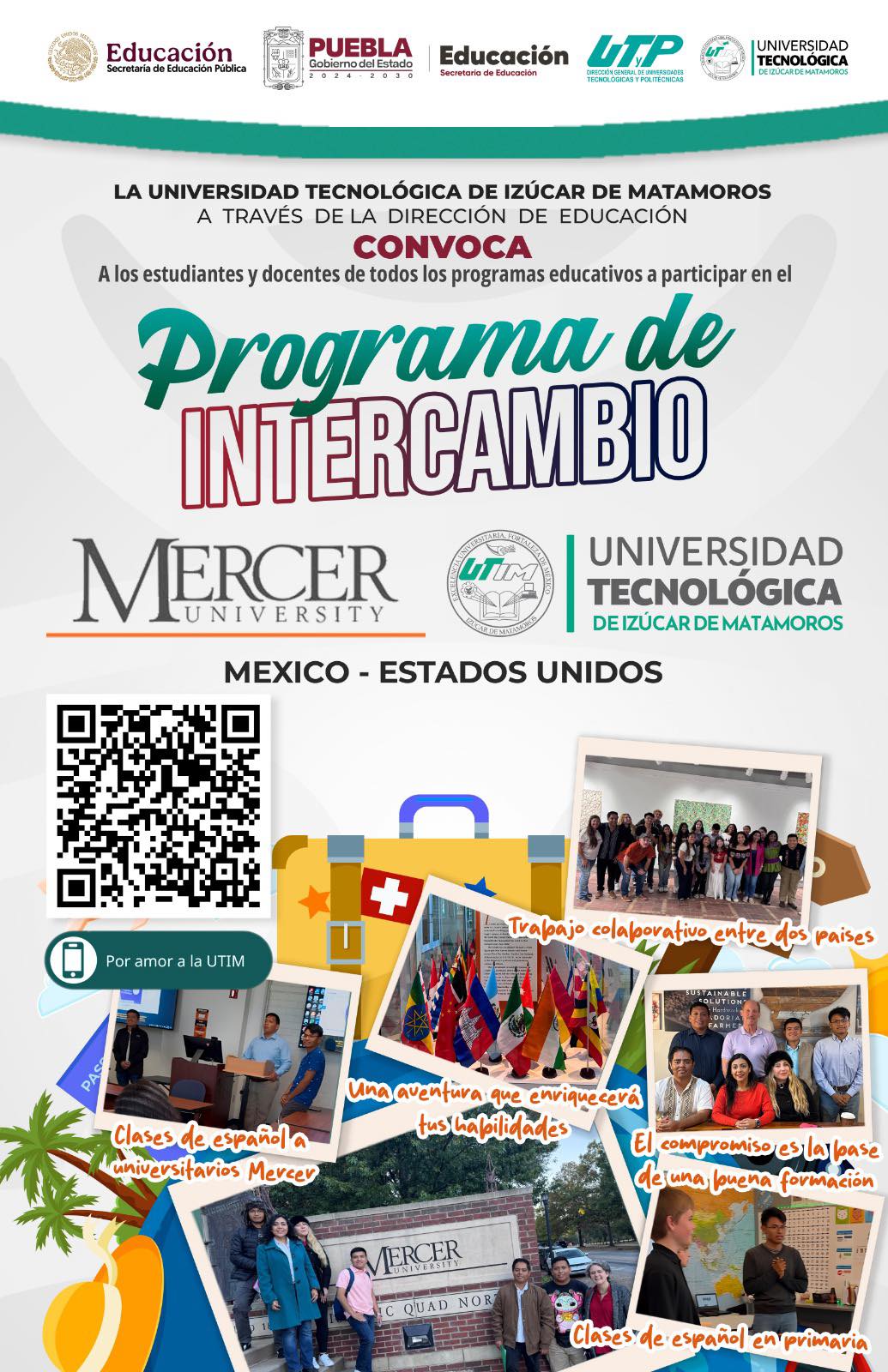 UTIM - 🌎 ️ ¡Vive una experiencia internacional única! ️🌎... | Facebook