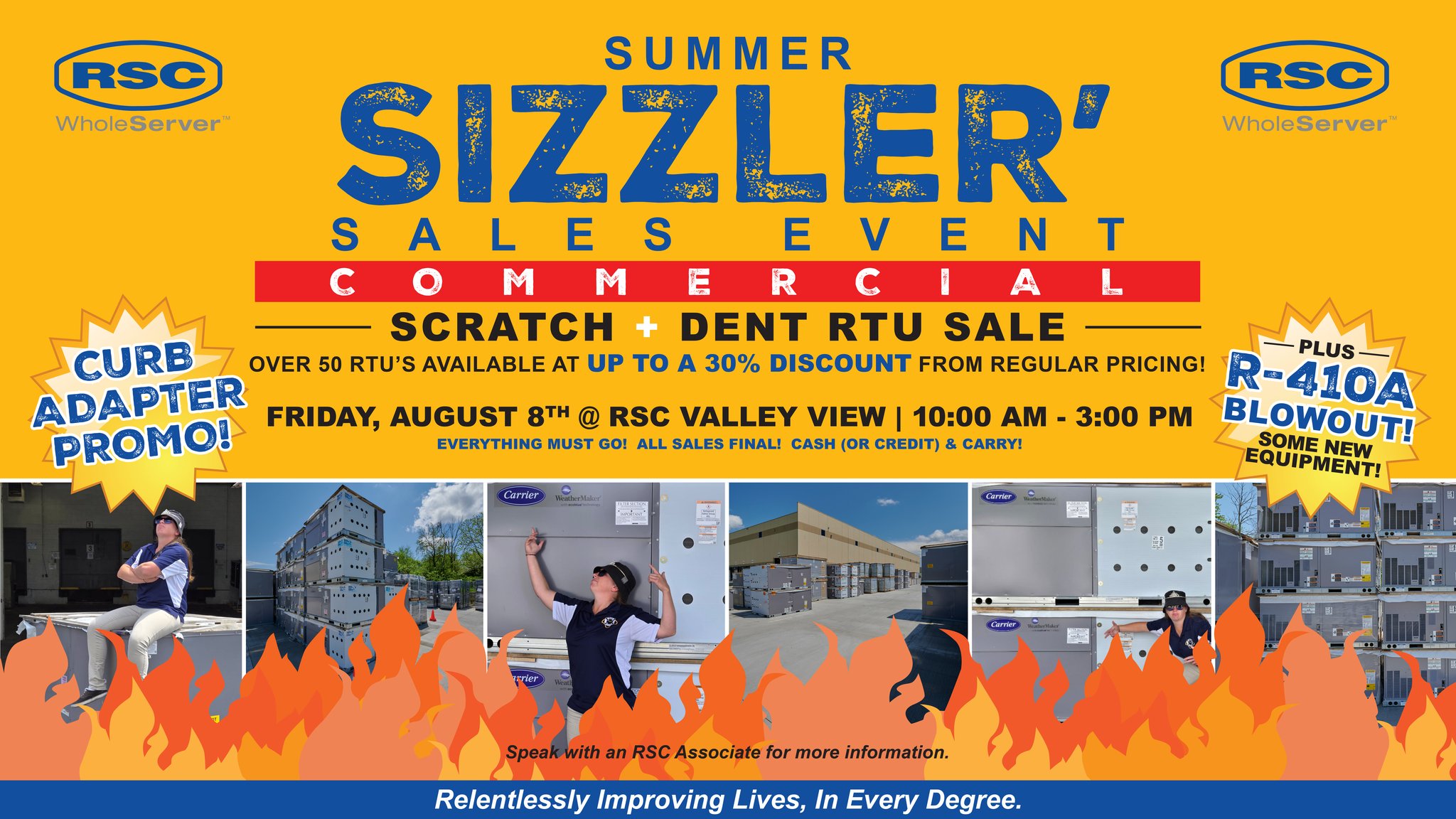 The RSC Summer Sizzler Sales... - Refrigeration Sales Corp | Facebook
