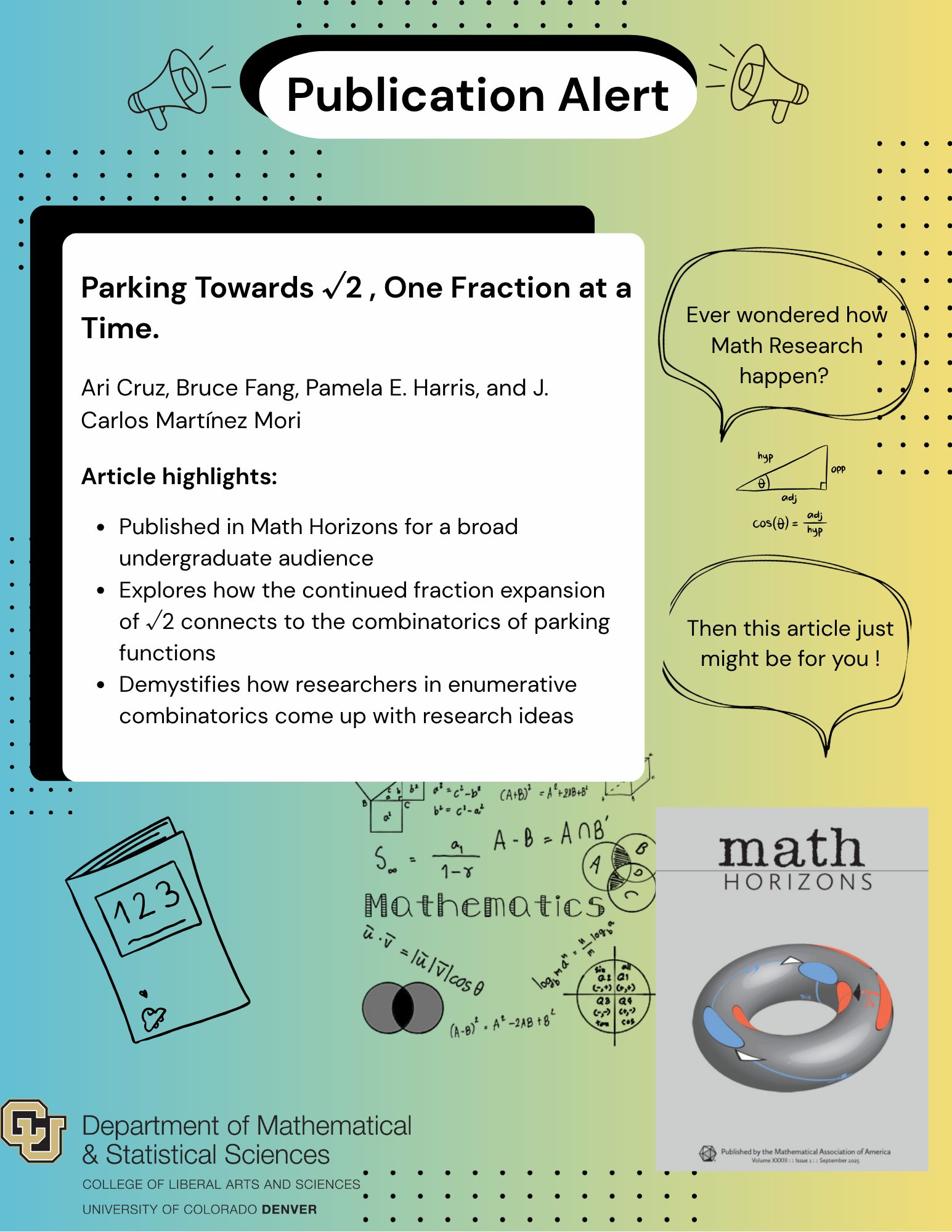 University - Publication Spotlight 📘 Ever wondered how mathematical ...