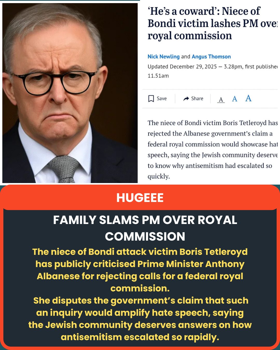 Trending - The family of a victim of the Bondi attack has spoken out ...