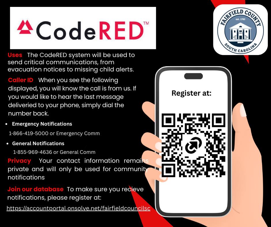 *The Code Red... - Fairfield County South Carolina | Facebook