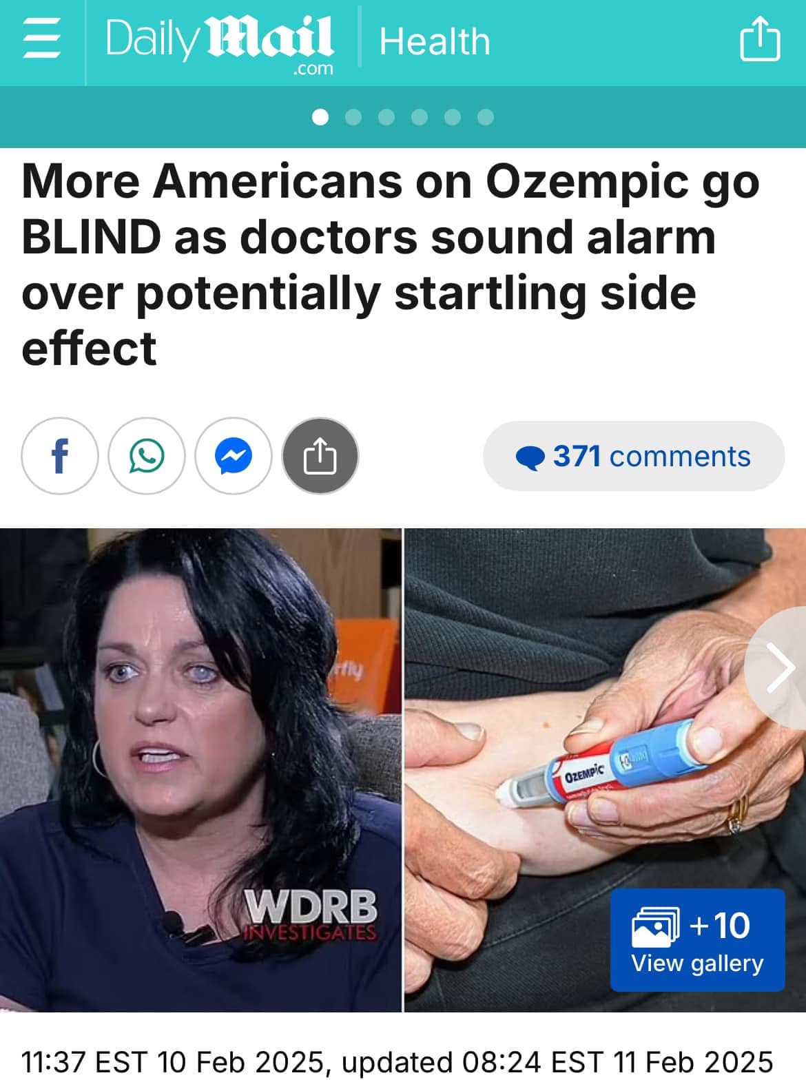 tirzepatide and vision Has anyone experienced issues with Trisepatide? Tirzepatide Use Linked to Lower