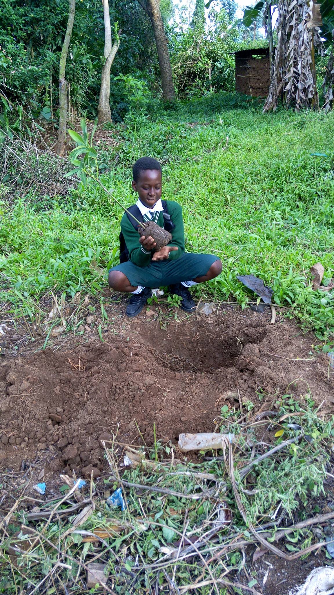 We must take charge...The... - Rwanda's Little Hands Go Green | Facebook