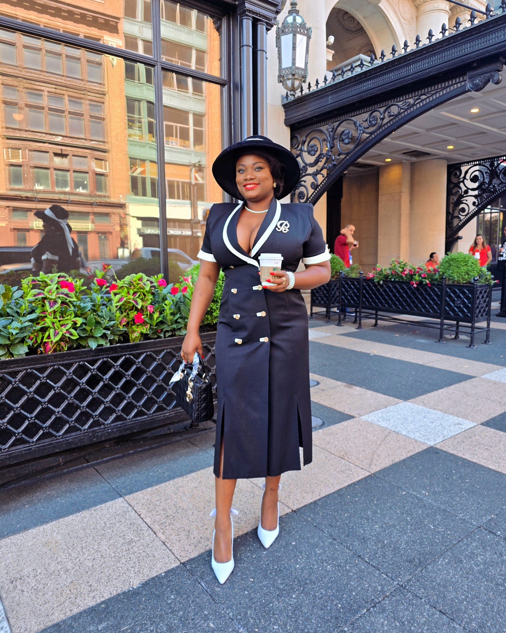 bow a line dress Pink Crepe Midi With Straps %0D%0AYKK%20zipper%20(known%20as%20the%20most%20durable%20and%20reliable%20zippers%20manufactured%20today) 90s A Pea In Color:White Black Cotton & Blend