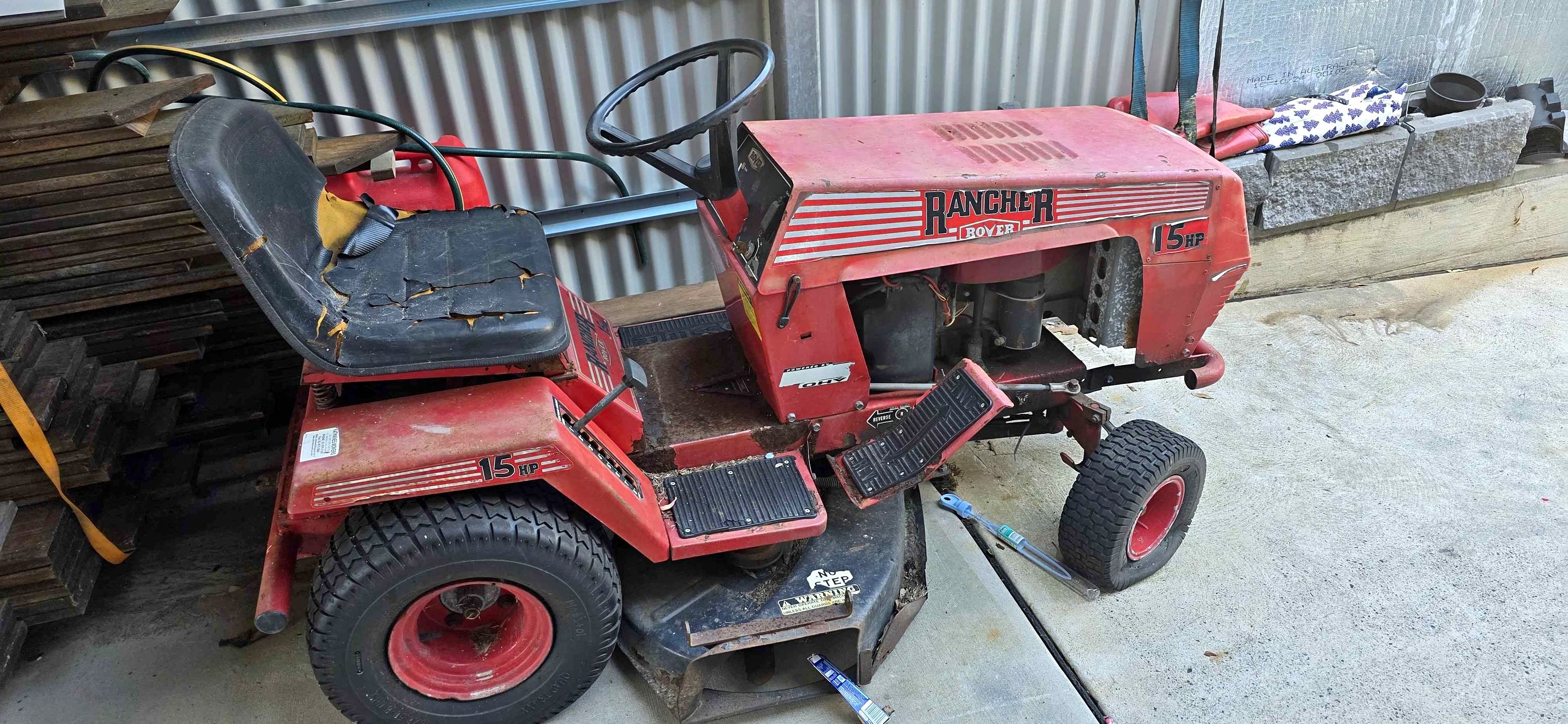 Rover ride on mower - Lawn Mowers - Lake Macquarie | Facebook ...