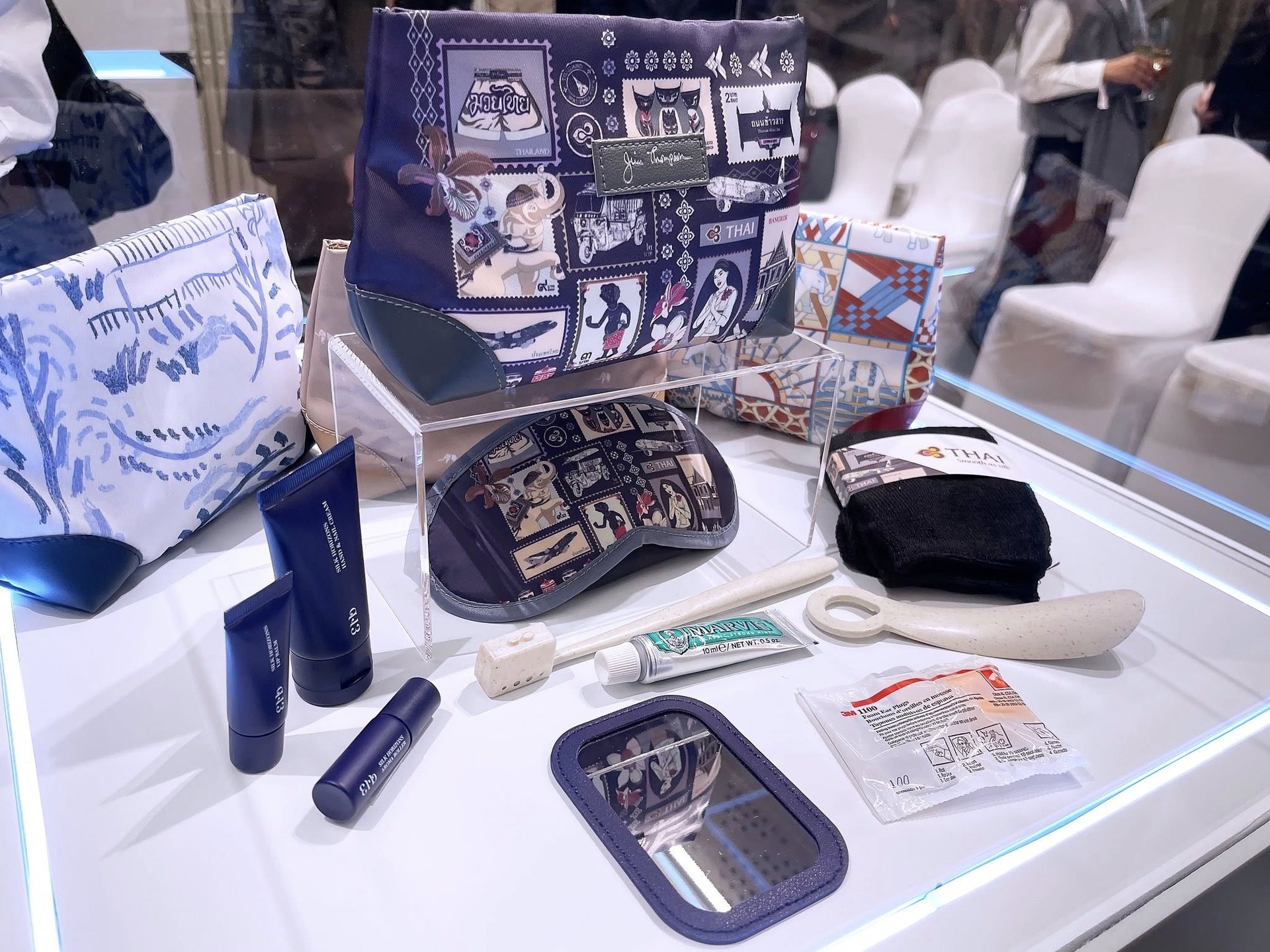 2026年1月から、ロイヤルシルククラスの機内アメニティに新たな柄が