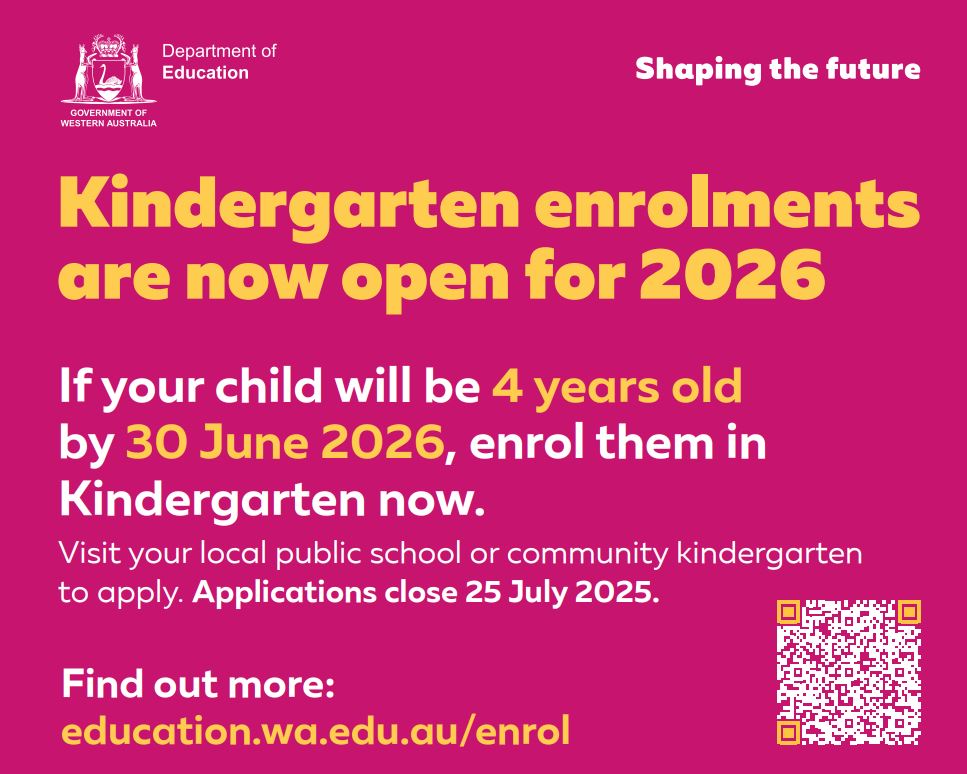 Kindy enrolments are open... - Quinns Rocks Primary School | Facebook