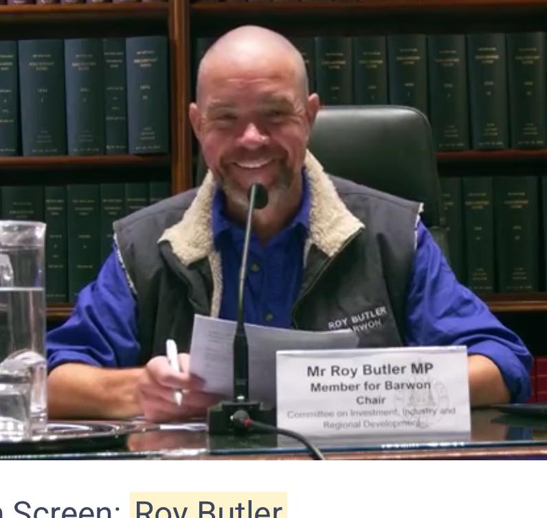 Roy Butler MP - I finished the IIRD water inquiry hearings... | Facebook