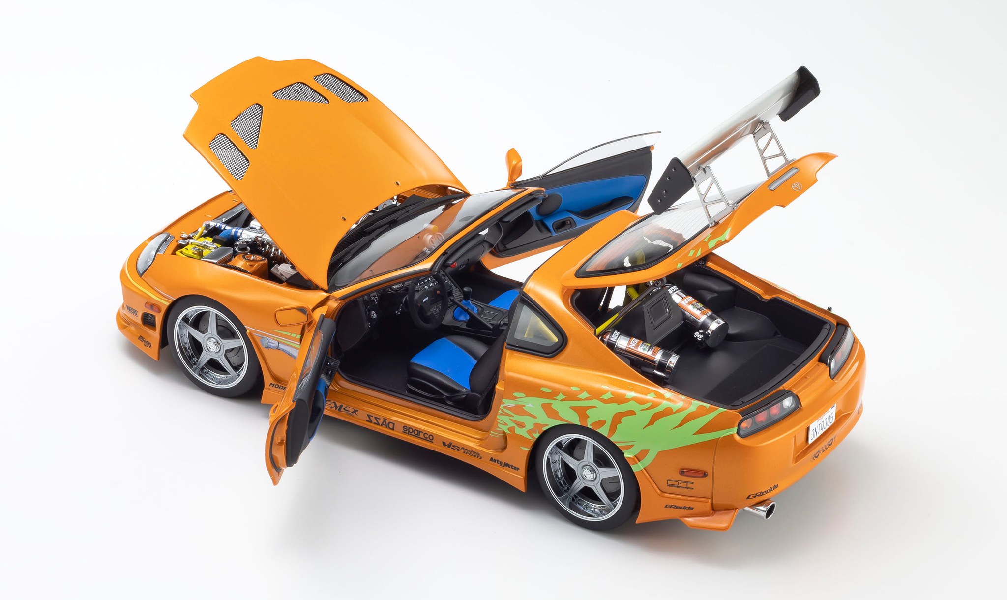 🔥 KYOSHO X FAST & FURIOUS 🔥 Toyota Supra Turbo 1:18 Die-Cast