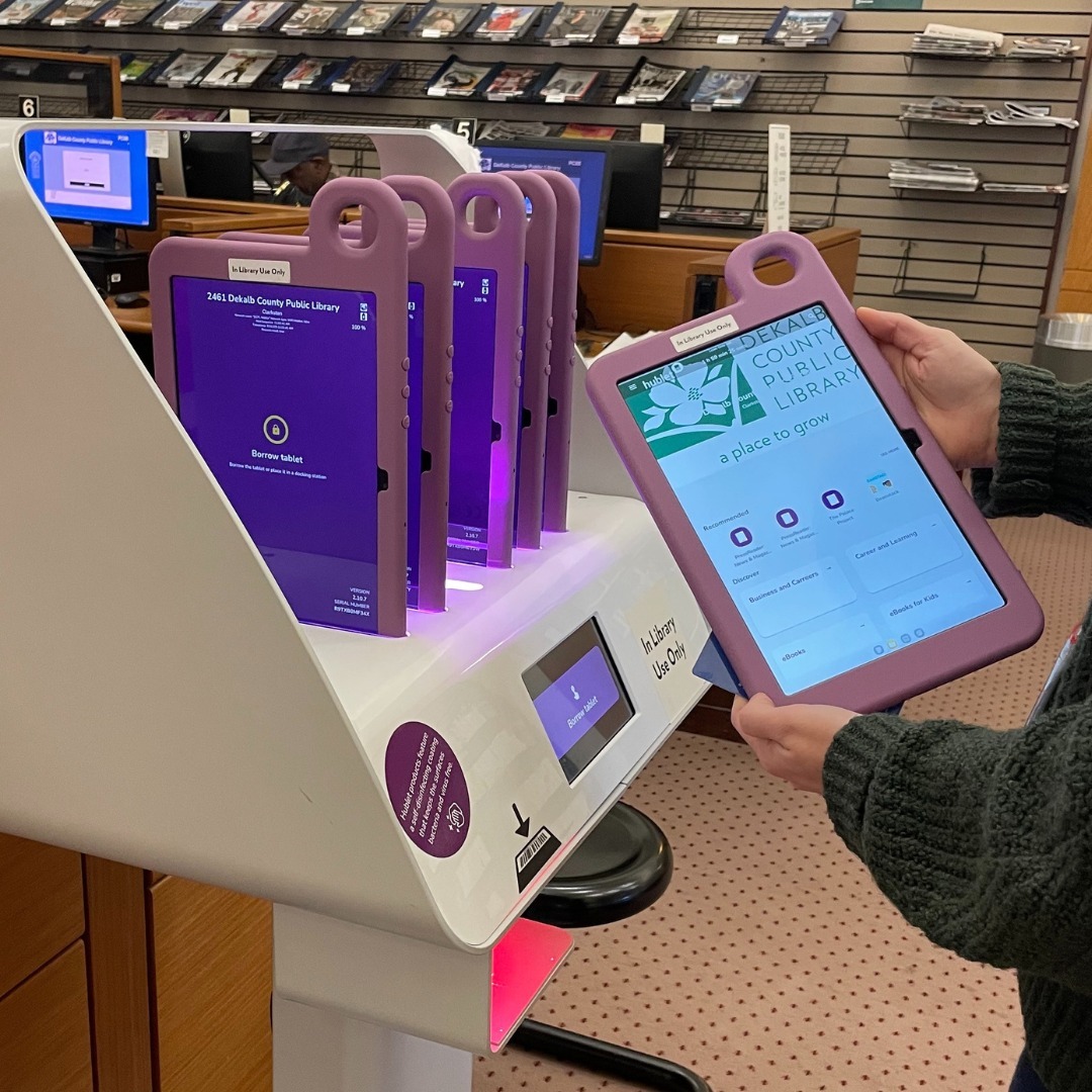 DeKalb - Upgrade your next library visit with a Hublet! We’ve installed ...