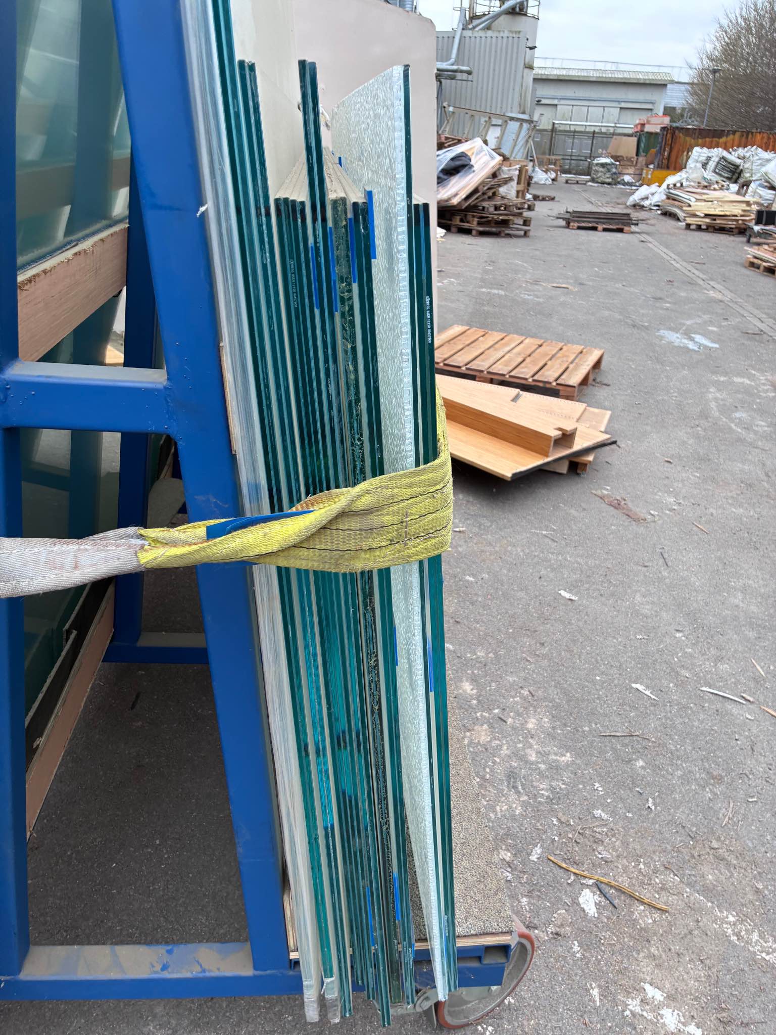 Surplus Double Glazed Glass Panels - 11 Large + 7 Smaller Units ...