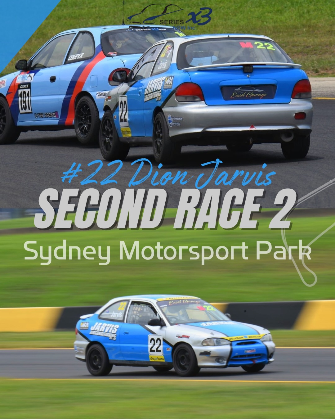 Series X3 NSW - Hyundai Excel Racing
