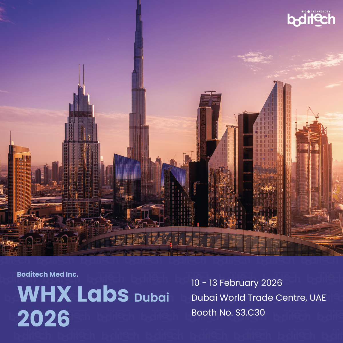 Boditech - Boditech Med at WHX Labs Dubai 2026! Boditech Med will be ...