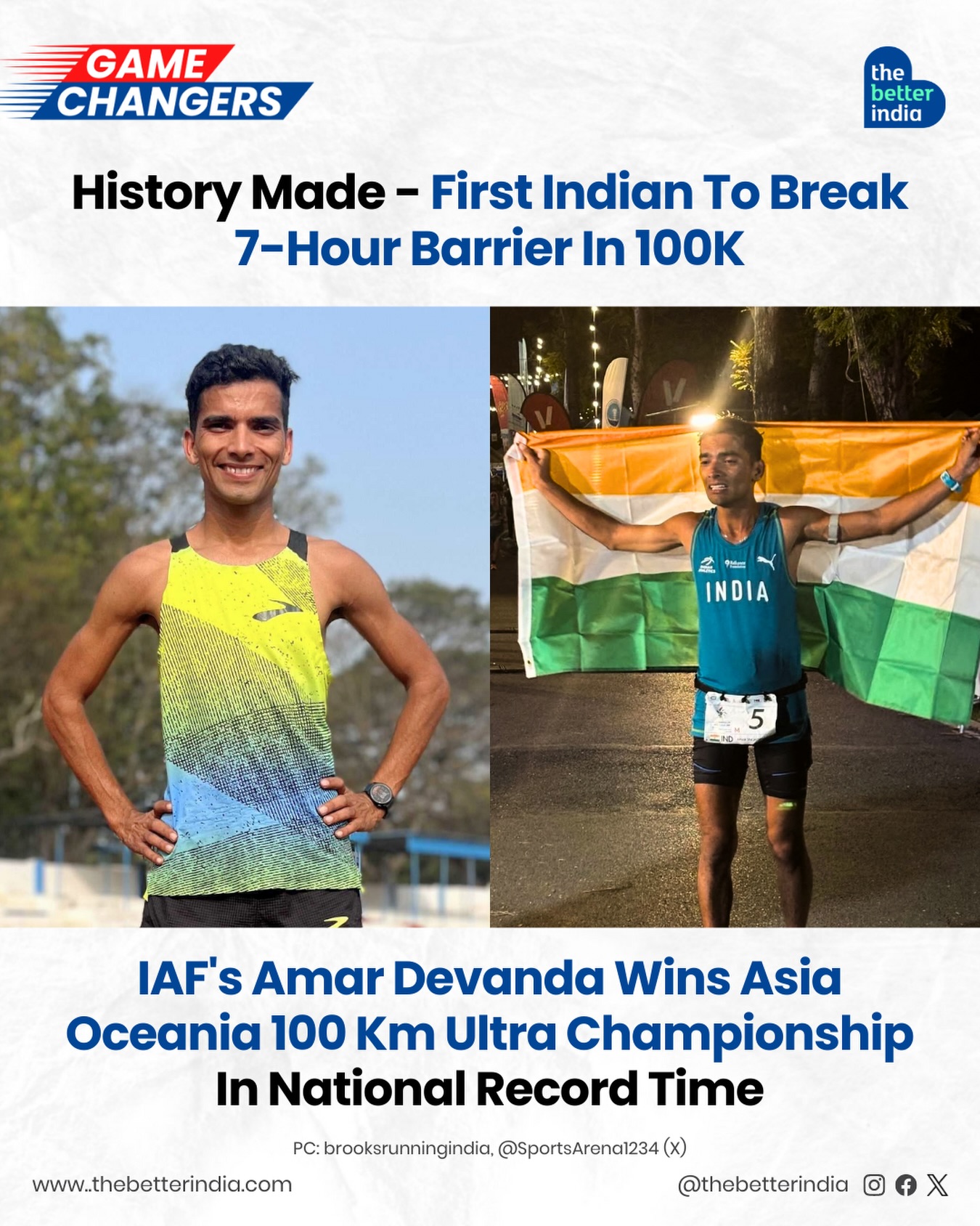 Amar Singh Devanda has smashed every barrier in his path, winning 