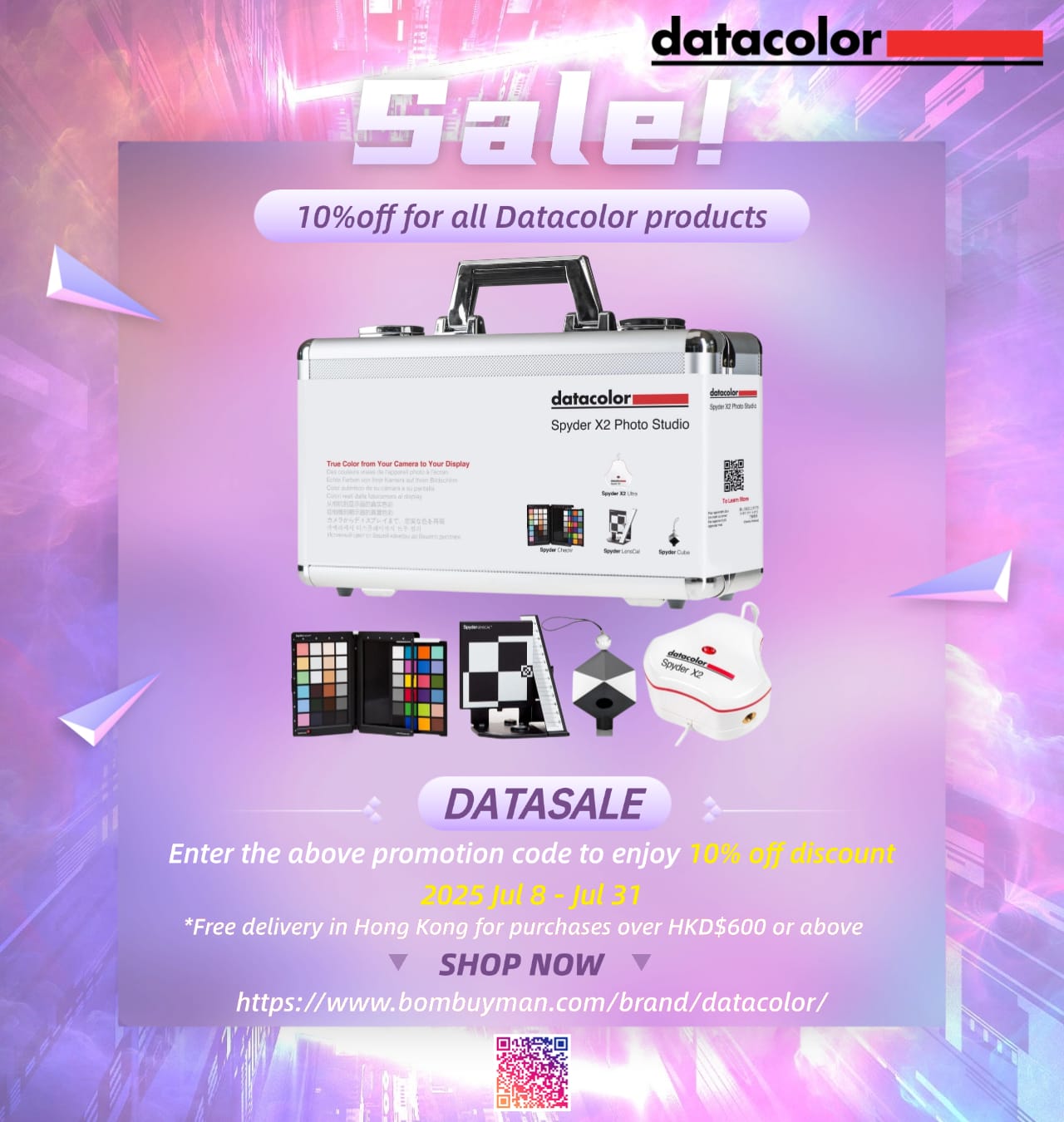 Datacolor - 📸 全線Datacolor產品9折限時優惠 🎉 精準色彩管理 · 提升效率 · 降低成本 · 易於整合 無需程式編寫即 ...