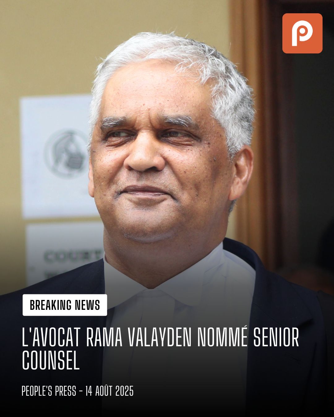 People's - L’avocat et ancien Attorney General, Me Jayarama “Rama ...