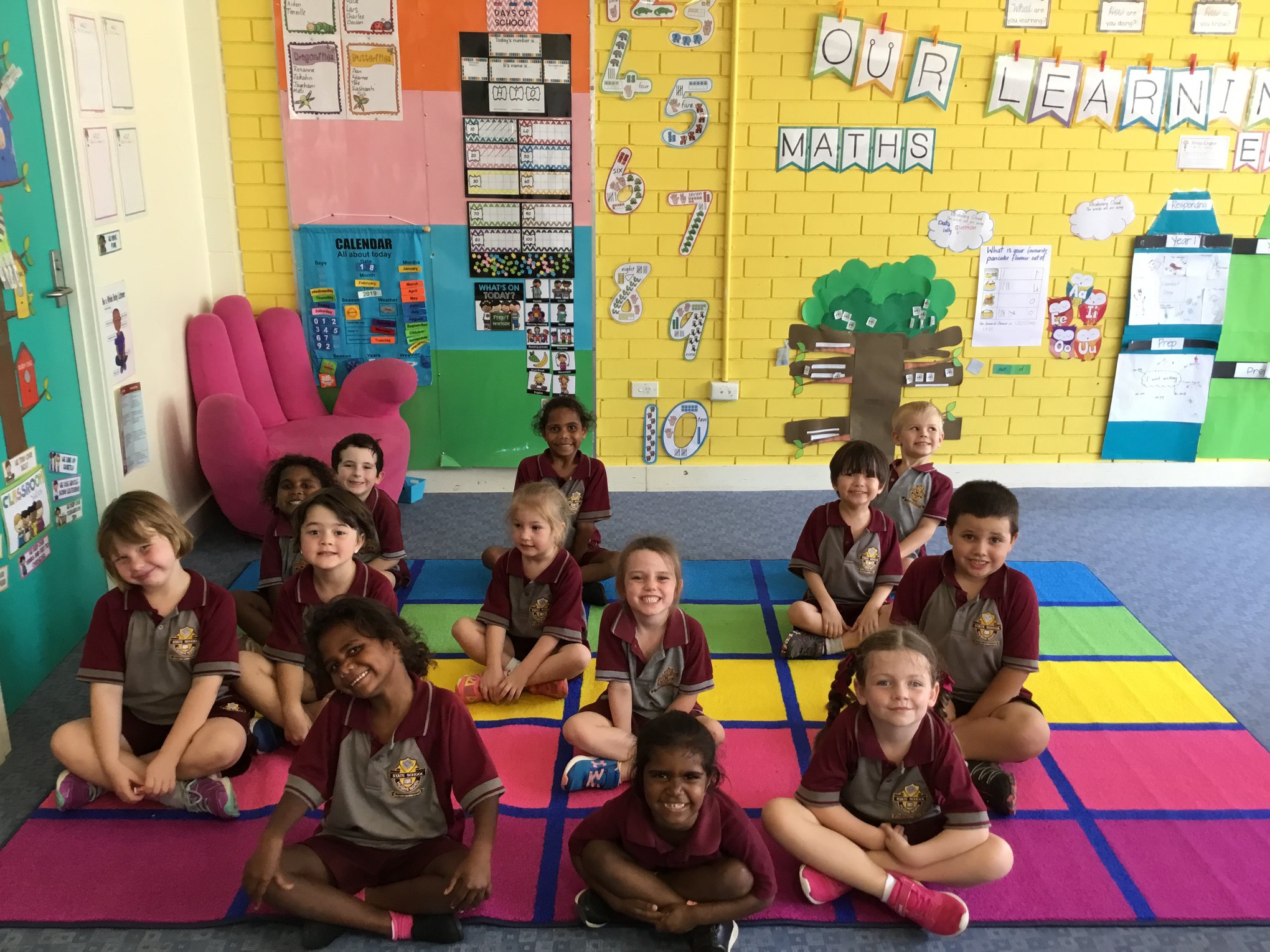 The P/1 students enjoying their... - Hughenden State School