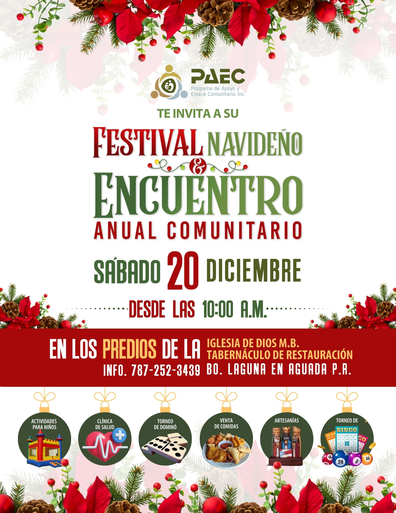 PAEC - 🎄 ¡La Navidad se vive en comunidad y tú eres parte de la fiesta ...