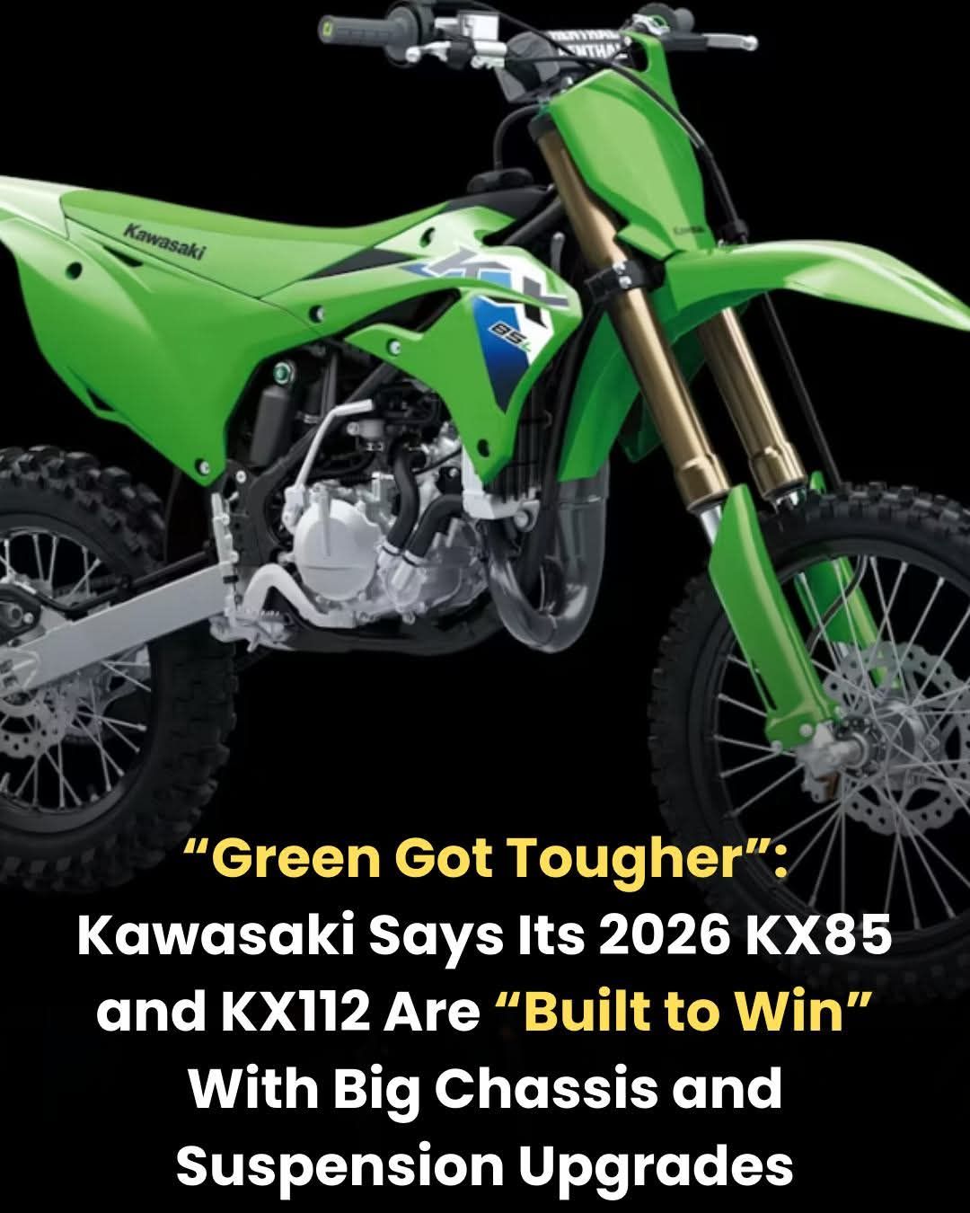 Kawasaki's KX65 has been released for 2026 but the same can't be