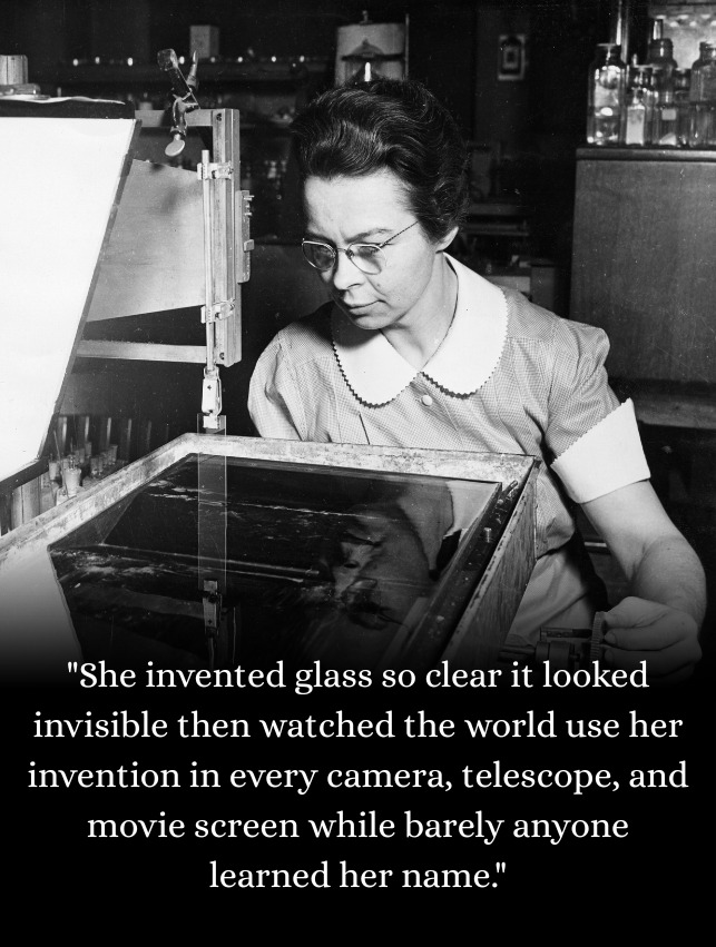 Unsolved - She invented glass so clear it looked invisible—then watched ...