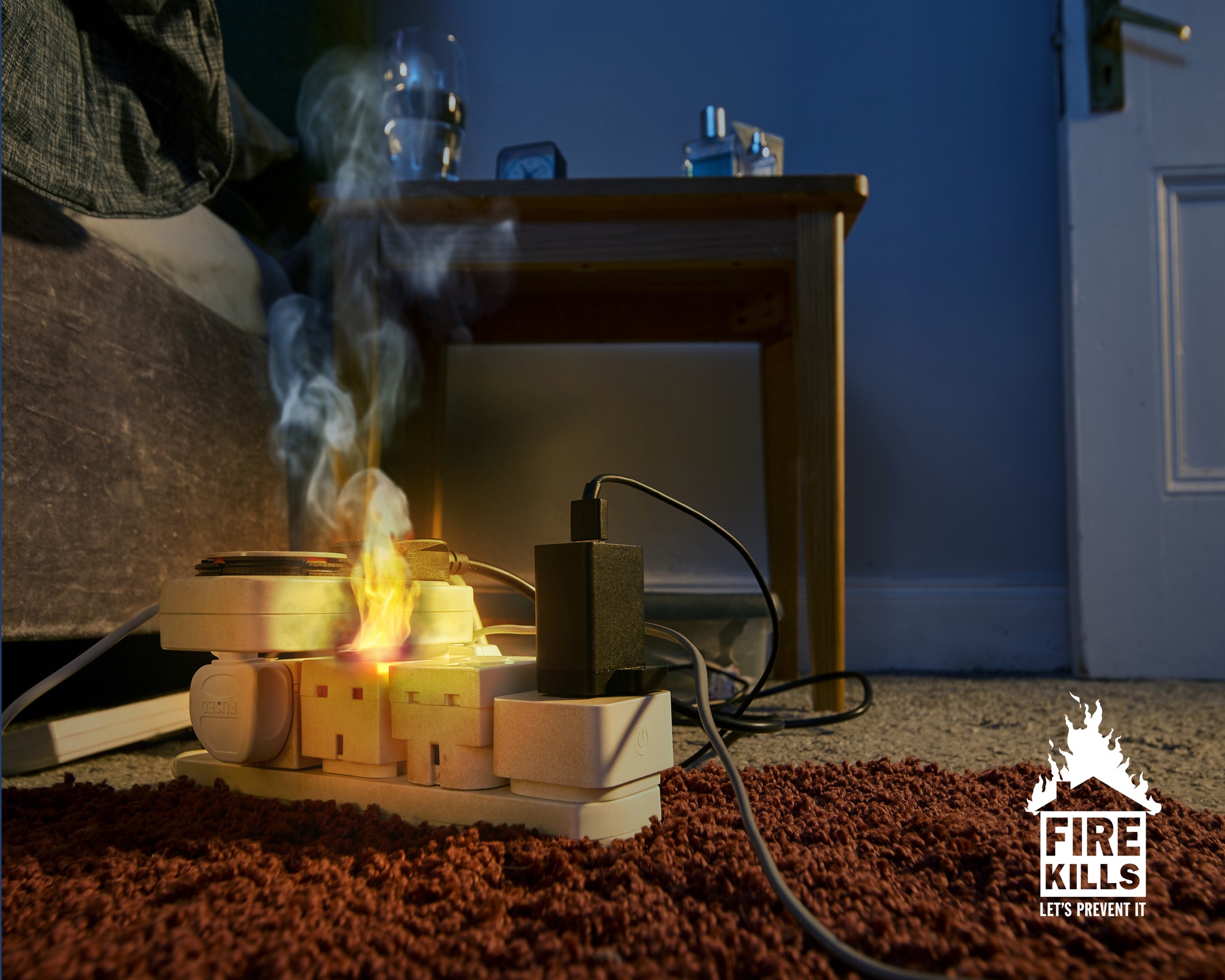 Cambridgeshire - Overloading your plug socket could cause a fire. 🔥 ...